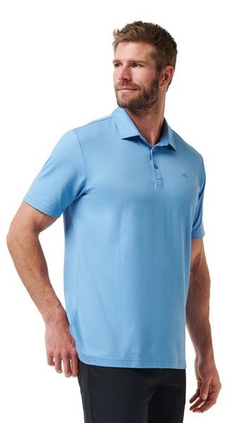 Travis Mathew Featherweight Performance men's polo, pacific coast