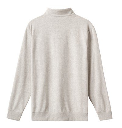 Travis Mathew Cloud men's sweater 1/4 zip, heather grey
