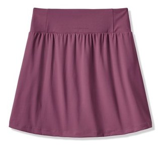 Travis Mathew Game Set Match Moveknit women's skort, damson