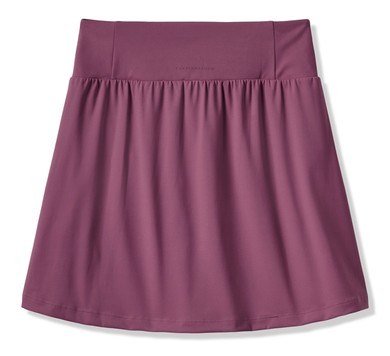 Travis Mathew Game Set Match Moveknit women's skort, damson