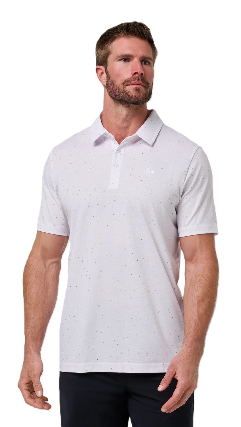 Travis Mathew Special Trip men's polo, white