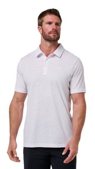 Travis Mathew Special Trip men's polo, white