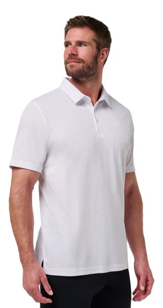 Travis Mathew Special Trip men's polo, white