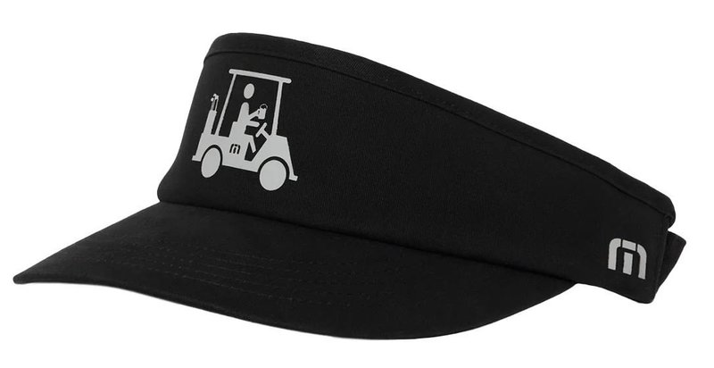Travis Mathew Mapes men's visor, black