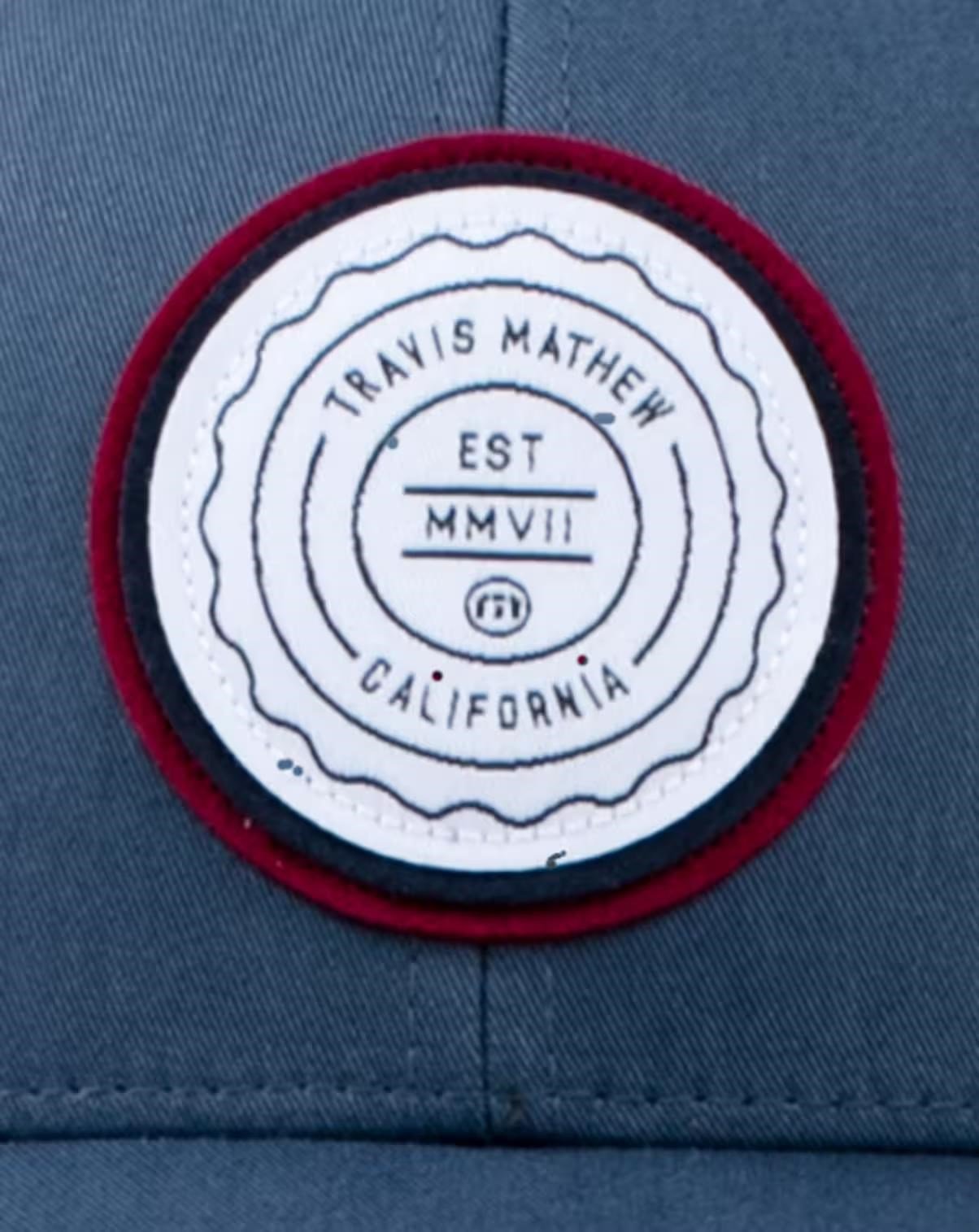 Travis Mathew The Patch junior cap, dark blue
