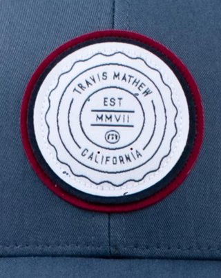 Travis Mathew The Patch junior cap, dark blue