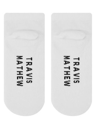 Travis Mathew Shorty Smalls 2.0 socks (1 Pair), white