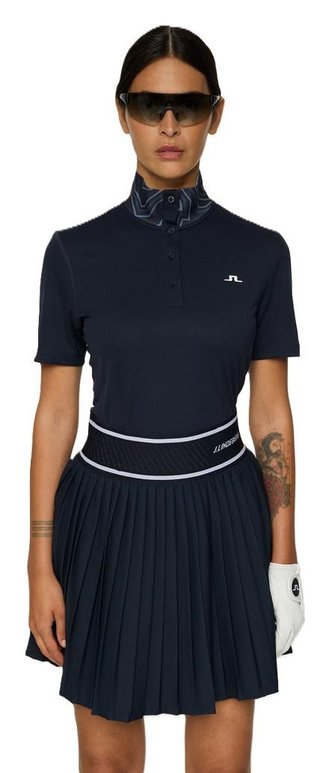 J.Lindeberg Piper women's polo, JL Navy