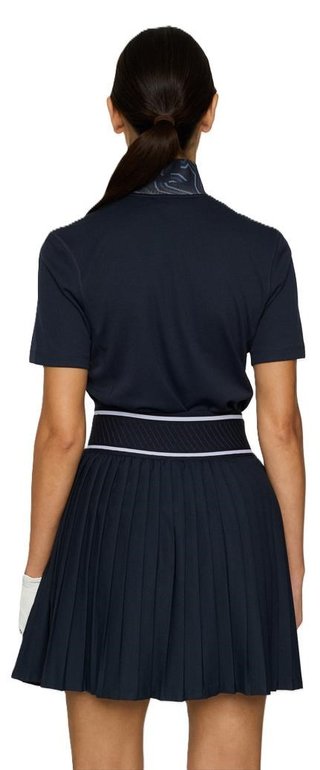 J.Lindeberg Piper women's polo, JL Navy