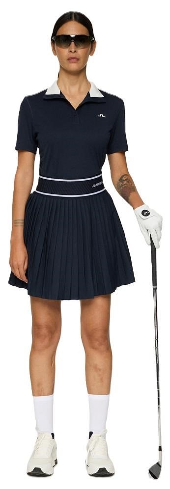 J.Lindeberg Piper women's polo, JL Navy