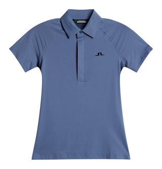 J.Lindeberg Bobi ladies polo, vintage indigo