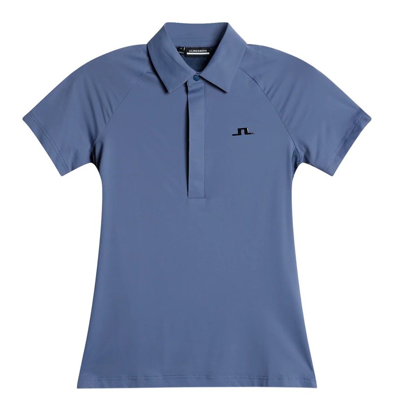 J.Lindeberg Bobi ladies polo, vintage indigo