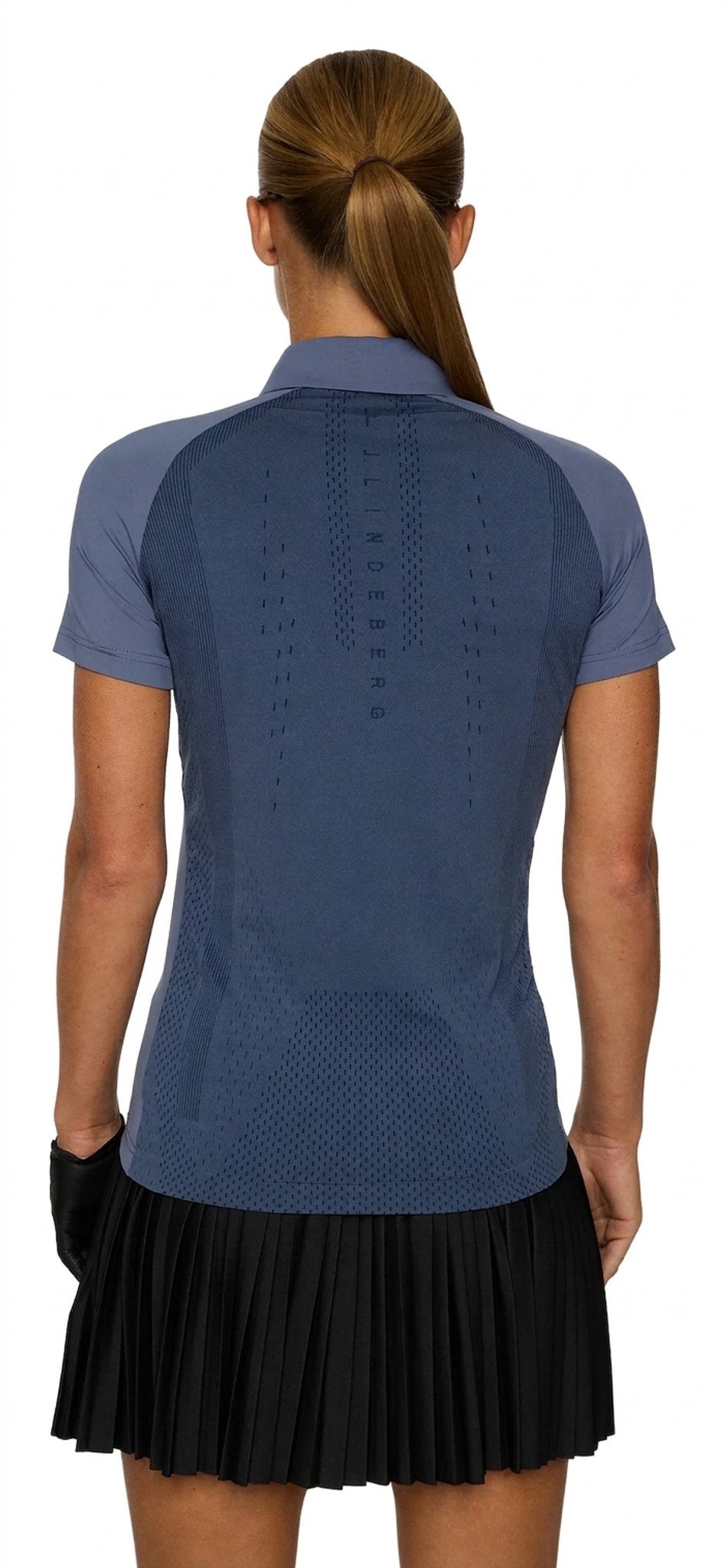 J.Lindeberg Bobi ladies polo, vintage indigo