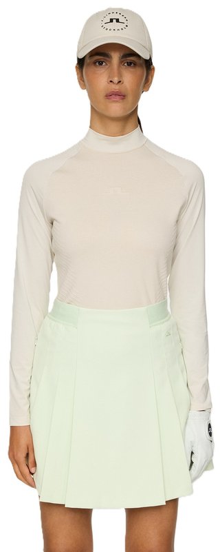 J.Lindeberg Darla Hybrid Knit women's sweater, moonbeam