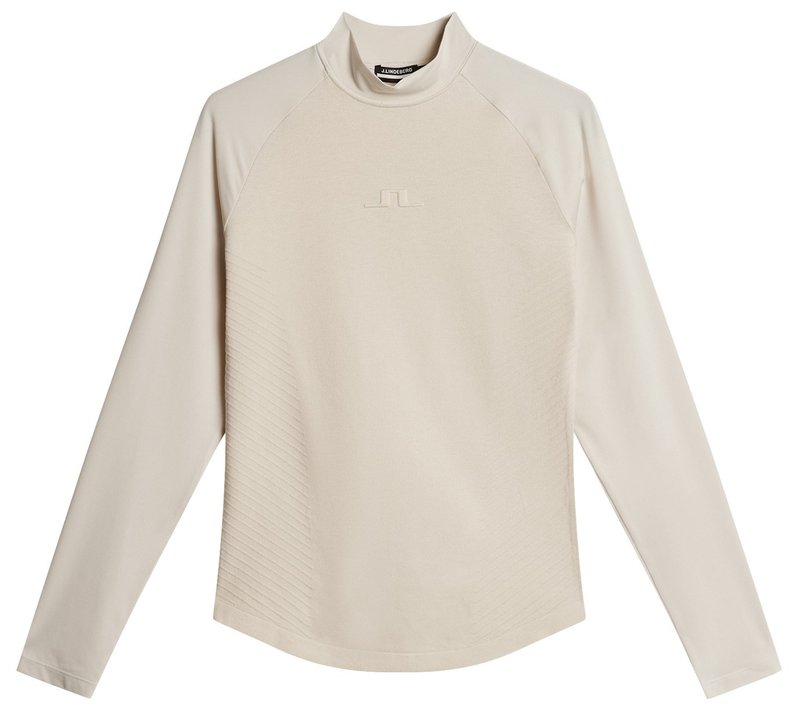 J.Lindeberg Darla Hybrid Knit women's sweater, moonbeam