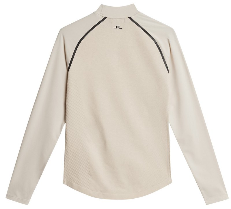 J.Lindeberg Darla Hybrid Knit women's sweater, moonbeam