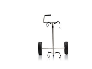 JuCad Titan 2-wheeled manual trolley + carry bag JTT, titanium