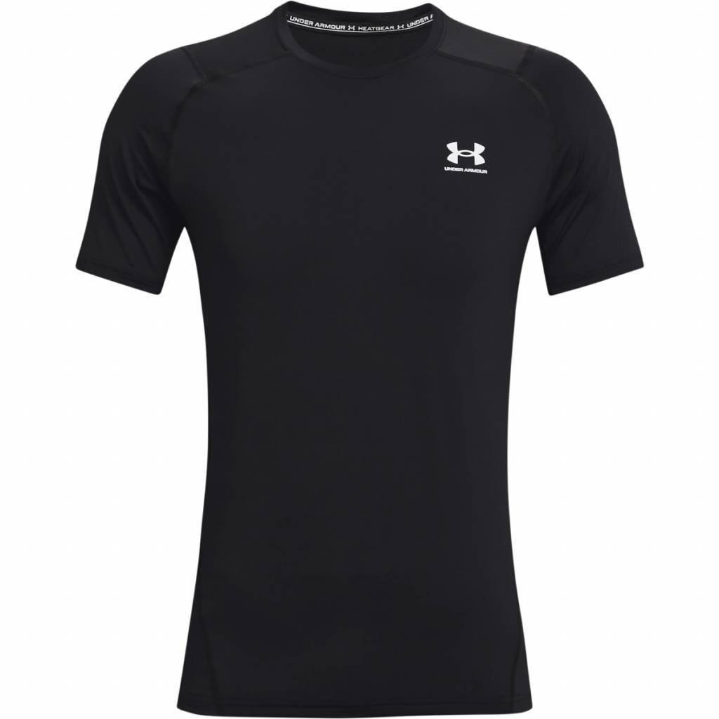 Under Armour HeatGear Fitted S men's t-shirt, black