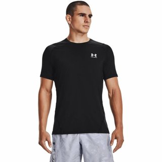 Under Armour HeatGear Fitted S men's t-shirt, black