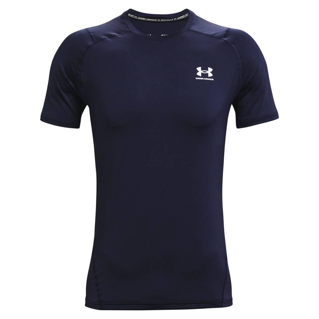 Under Armour HG Fitted SS men's t-shirt, midnight navy