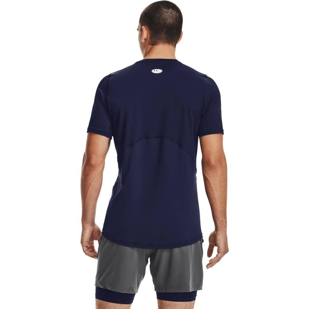 Under Armour HG Fitted SS men's t-shirt, midnight navy