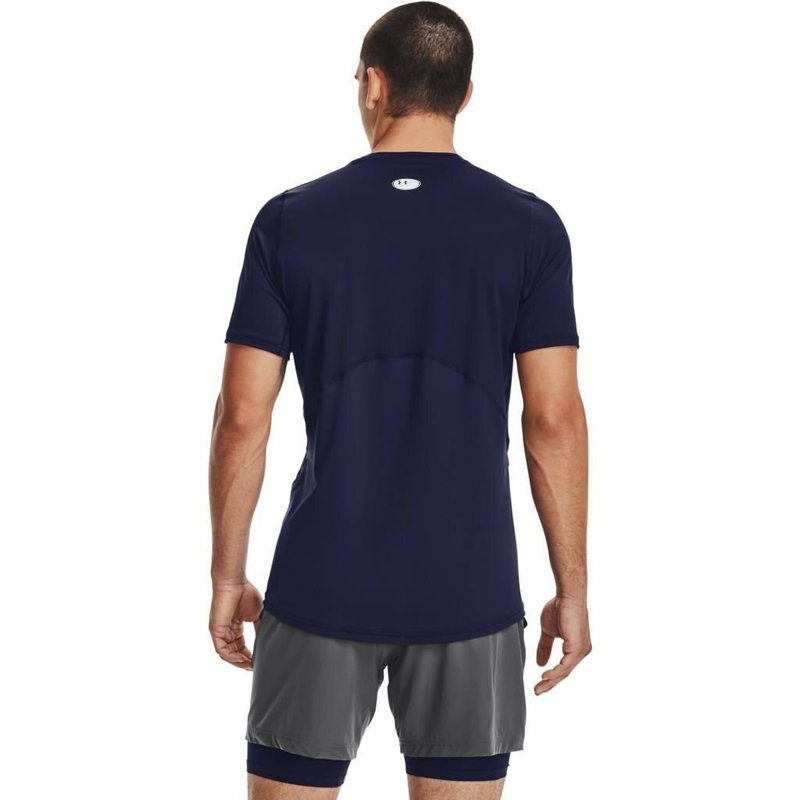 Under Armour HG Fitted SS men's t-shirt, midnight navy