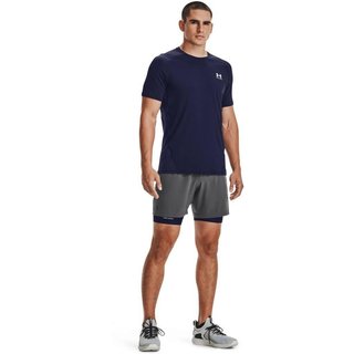 Under Armour HG Fitted SS men's t-shirt, midnight navy