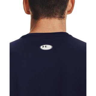 Under Armour HG Fitted SS men's t-shirt, midnight navy