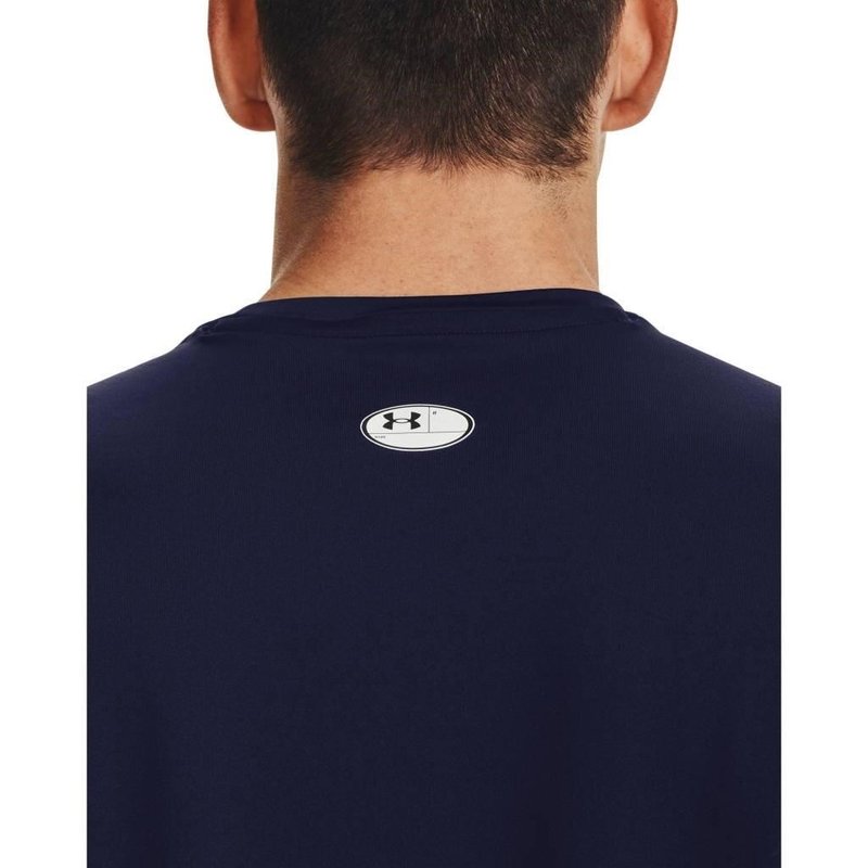 Under Armour HG Fitted SS men's t-shirt, midnight navy