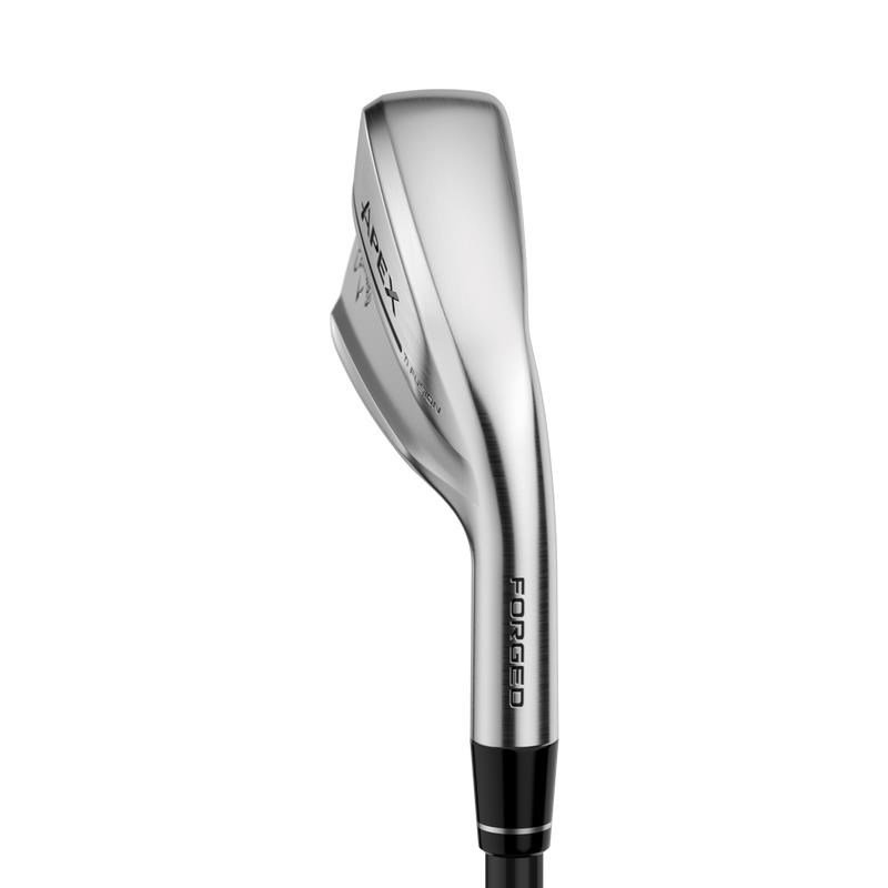 Callaway Apex Ti Fusion Plated men's irons, graphite
