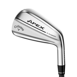 Callaway Apex Ti Fusion Plated men's irons, graphite