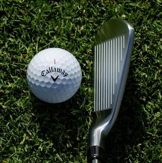 Callaway Apex Ti Fusion Plated men's irons, graphite