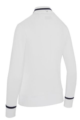 Callaway Thermal Long Sleeve Colourblock women's top, brilliant white