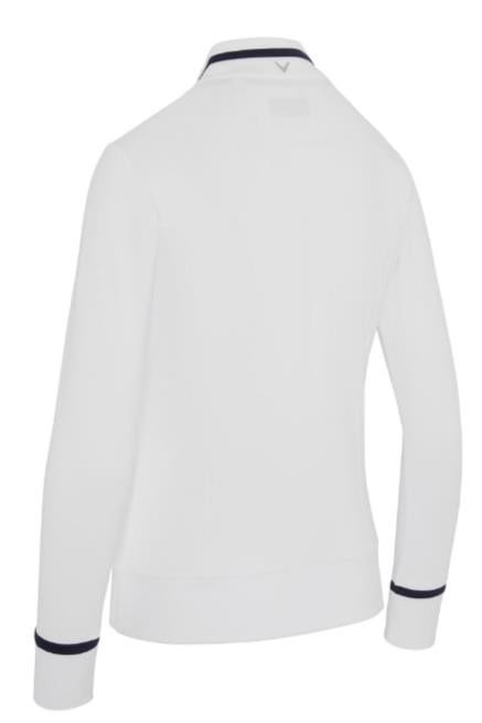 Callaway Thermal Long Sleeve Colourblock women's top, brilliant white