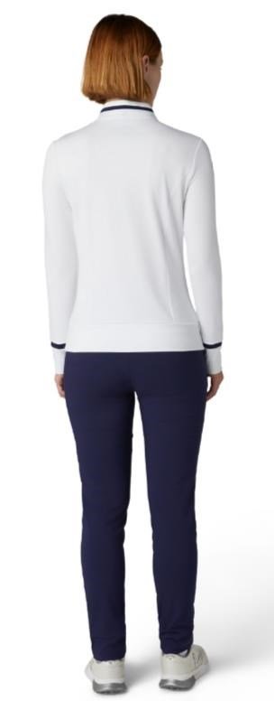 Callaway Thermal Long Sleeve Colourblock women's top, brilliant white