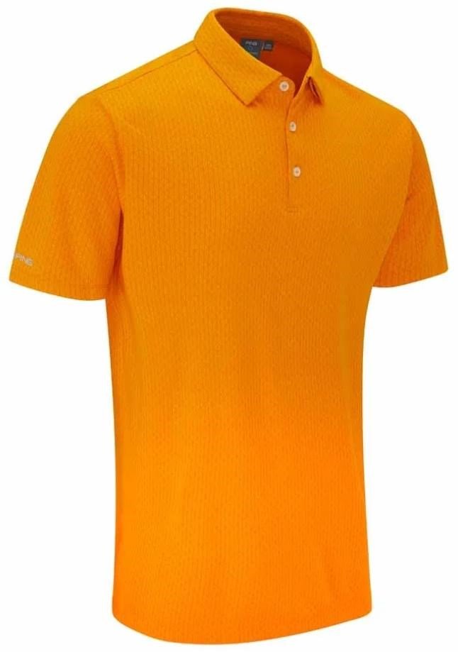 PING Hershel men's polo, sunburst multi