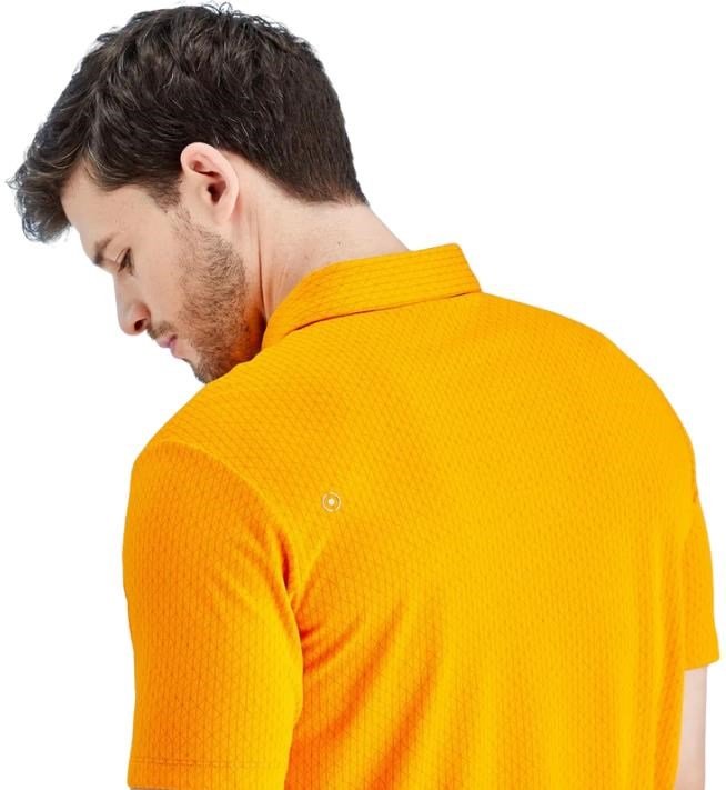 PING Hershel men's polo, sunburst multi