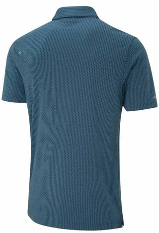 PING Hershel mens polo, blue fusion multi
