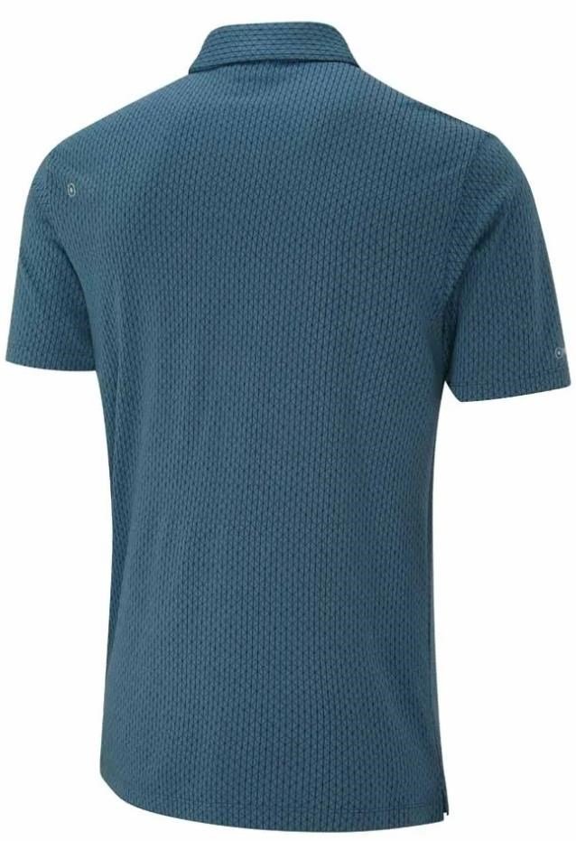 PING Hershel mens polo, blue fusion multi