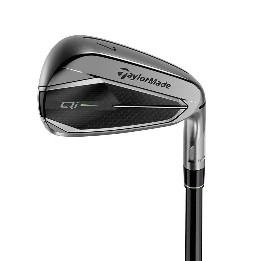 TaylorMade Qi Gunmetal Edition men's irons, steel