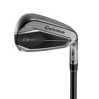 TaylorMade Qi Gunmetal Edition men's irons, steel