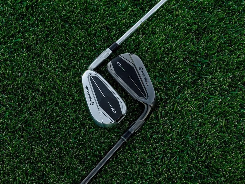 TaylorMade Qi Gunmetal Edition men's irons, steel