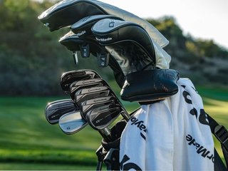 TaylorMade Qi Gunmetal Edition men's irons, steel