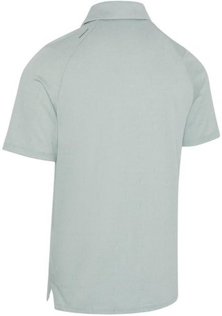 Callaway Chev Twill Jacquard men's polo, aquifer