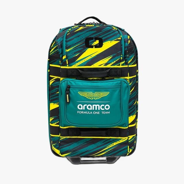 Ogio Alpha Layover Aston Martin F1 Team 40-44L bag, green