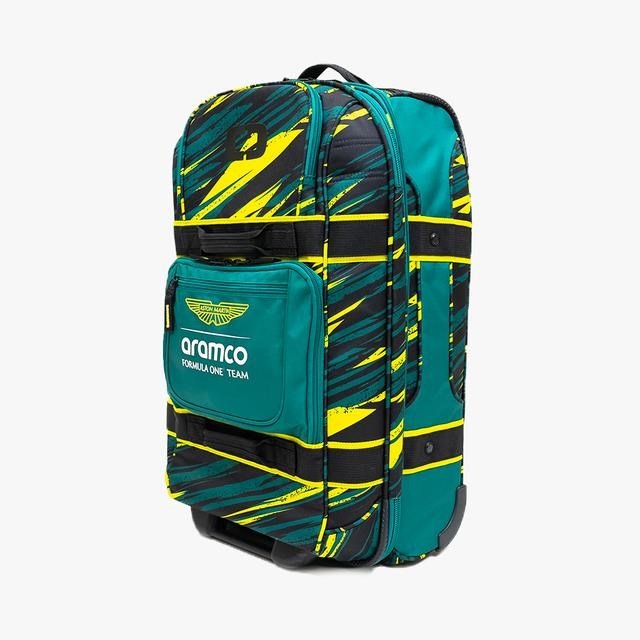 Ogio Alpha Layover Aston Martin F1 Team 40-44L bag, green