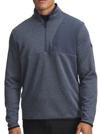 Under Armour Drive SweaterFleece 1/2 Zip men's sweatshirt, dark grey
