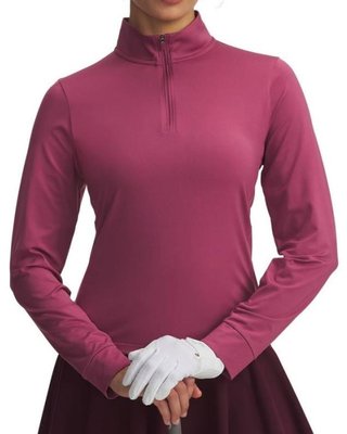 Under Armour Drive 1/4 Zip women's sweatshirt, dark fuchsia