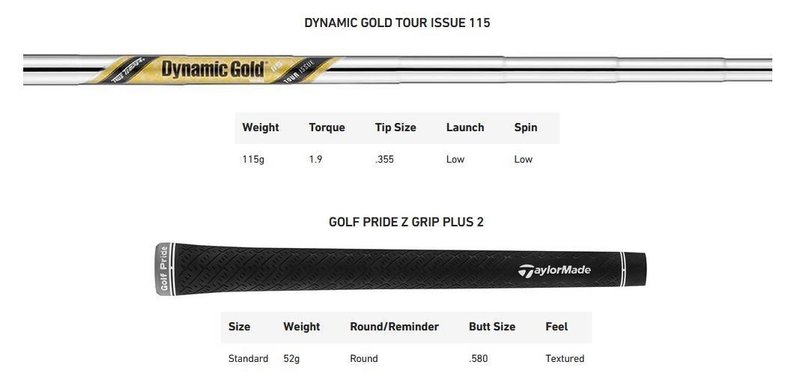 TaylorMade MG5 Chrome wedge, steel