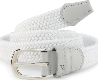 PING Stretch Webbing women's belt, white